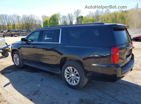 1GNSKGKC2JR122818 2018 CHEVROLET SUBURBAN Черный Задняя левая четверть