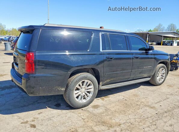 1GNSKGKC2JR122818 2018 CHEVROLET SUBURBAN Черный Задняя правая четверть