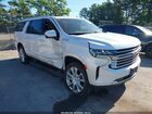 2021 Chevrolet Suburban 4wd High Country White vin: 1GNSKGKL8MR415689
