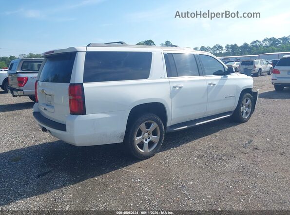 1GNSKHKC8GR225501 2016 CHEVROLET SUBURBAN Белый Задняя правая четверть