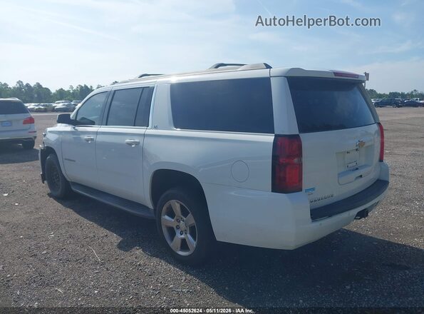 1GNSKHKC8GR225501 2016 CHEVROLET SUBURBAN Белый Задняя левая четверть