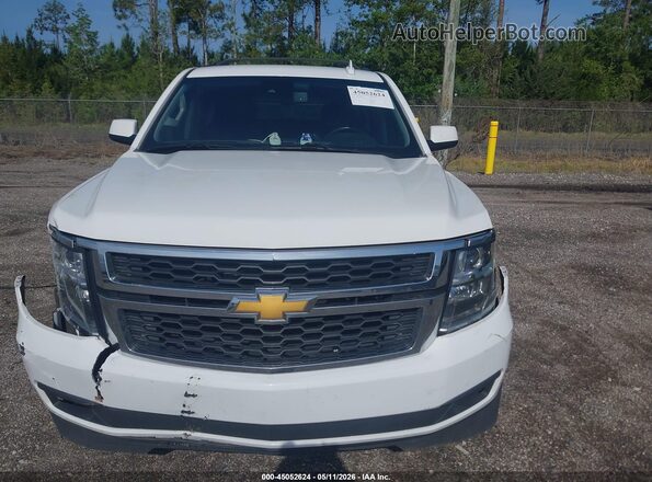 1GNSKHKC8GR225501 2016 CHEVROLET SUBURBAN Белый Вид щитка приборов