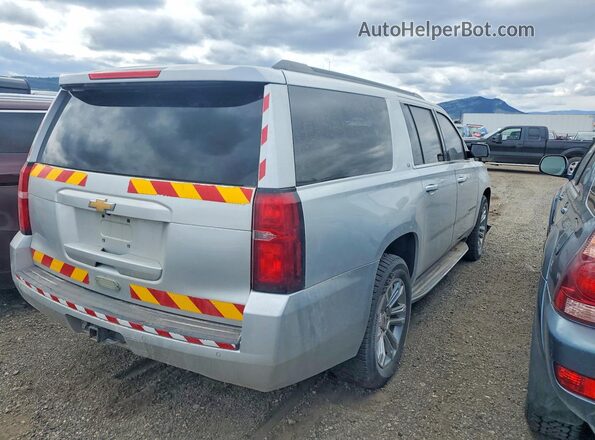 1GNSKHKC8JR236330 2018 CHEVROLET SUBURBAN Серебряный Задняя правая четверть