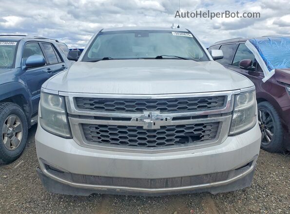 1GNSKHKC8JR236330 2018 CHEVROLET SUBURBAN Серебряный Вид спереди
