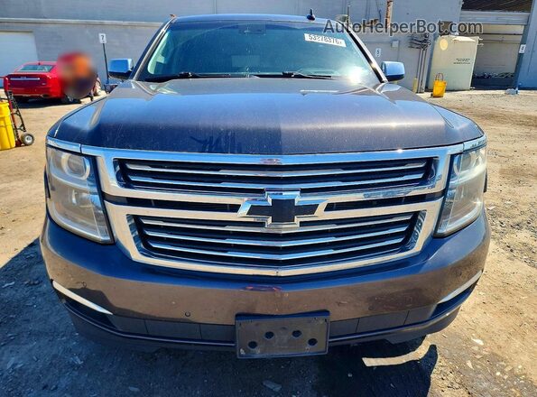 1GNSKJKC2JR201242 2018 CHEVROLET SUBURBAN Серый Вид спереди
