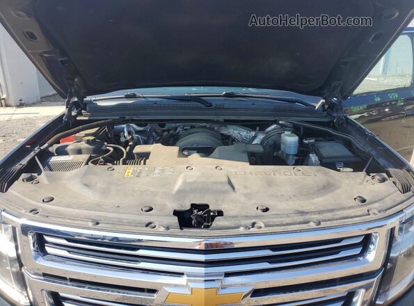 1GNSKJKC5JR361227 2018 CHEVROLET SUBURBAN Черный Вид подкапотного пространства