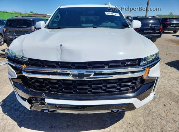1GNSKLED4MR469083 2021 CHEVROLET TAHOE Белый Вид спереди