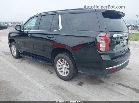 1GNSKLED6NR236422 2022 CHEVROLET TAHOE Black Задня ліва чверть