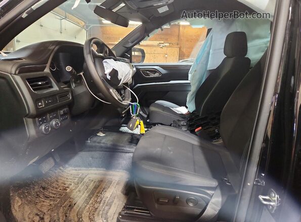 1GNSKLED6RR211915 2024 CHEVROLET TAHOE Black Widok wnętrza z przodu