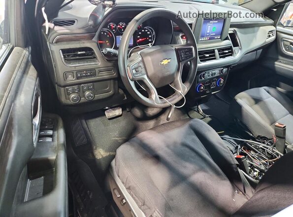 1GNSKLED7PR472239 2023 CHEVROLET TAHOE Black Widok deski rozdzielczej
