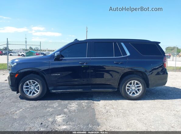 1GNSKLED8NR225860 2022 CHEVROLET TAHOE Dark Blue Панорамный вид салона 360°