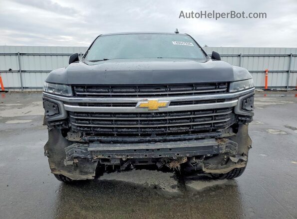 1GNSKNKD5PR467539 2023 CHEVROLET TAHOE Черный Вид спереди