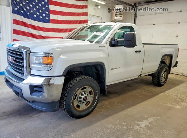 1GT02REG3GZ176406 2016 GMC SIERRA Белый Передняя левая четверть