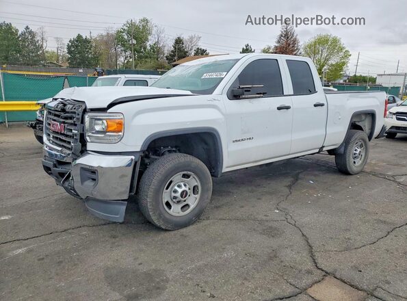 1GT22REG3HZ193300 2017 GMC SIERRA Белый Передняя левая четверть