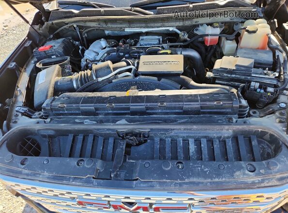 1GT49REY0MF151689 2021 GMC SIERRA Black Вид задньої частини салону
