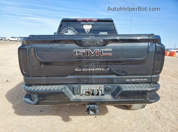 1GT49REY3LF142242 2020 GMC SIERRA Black Вид ззаду