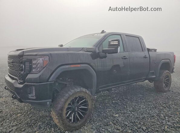 1GT49REY7LF281127 2020 GMC SIERRA Black Передня ліва чверть