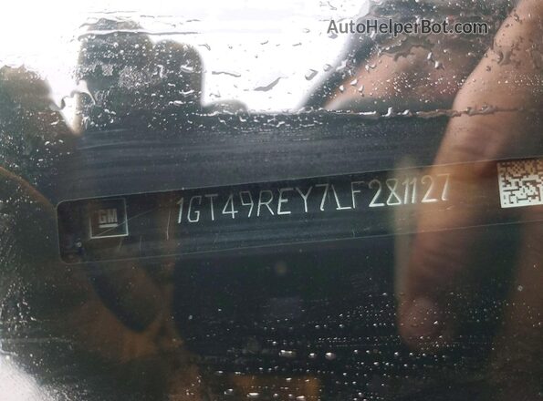 1GT49REY7LF281127 2020 GMC SIERRA Black Вид підкапотного простору