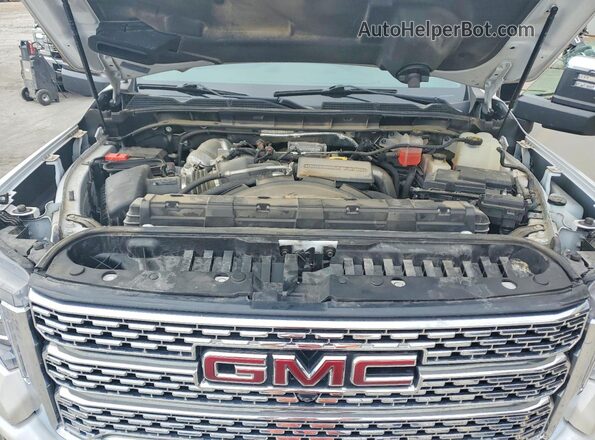 1GT49REYXNF327035 2022 GMC SIERRA Белый Вид задней части салона