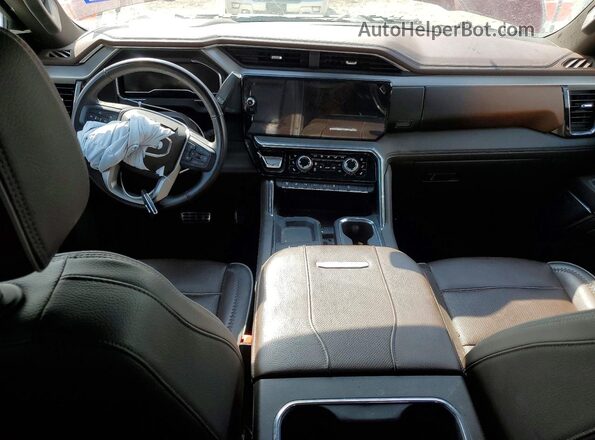 1GT49WEY4RF403367 2024 GMC SIERRA Серый Вид панели приборов
