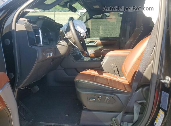 1GT49XEY4RF205734 2024 GMC SIERRA Black Front interior view