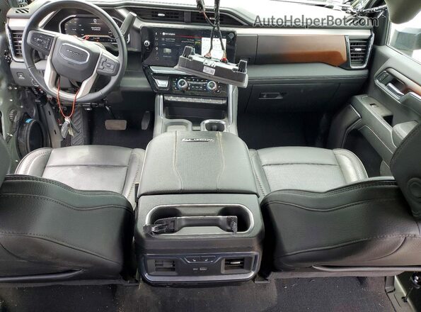 1GT4UREY8SF355555 2025 GMC SIERRA Gray Вид панелі приладів