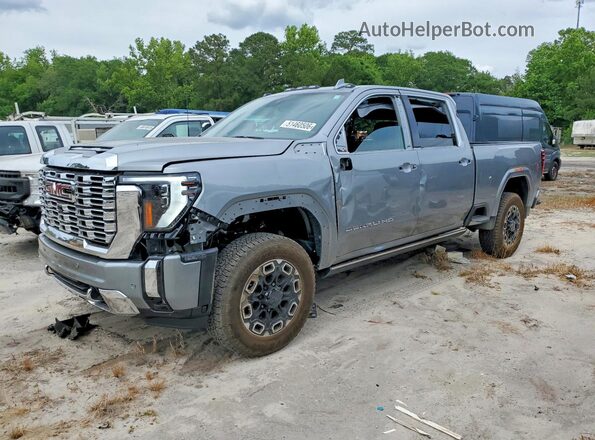 1GT4UREY8SF355555 2025 GMC SIERRA Gray Передня ліва чверть