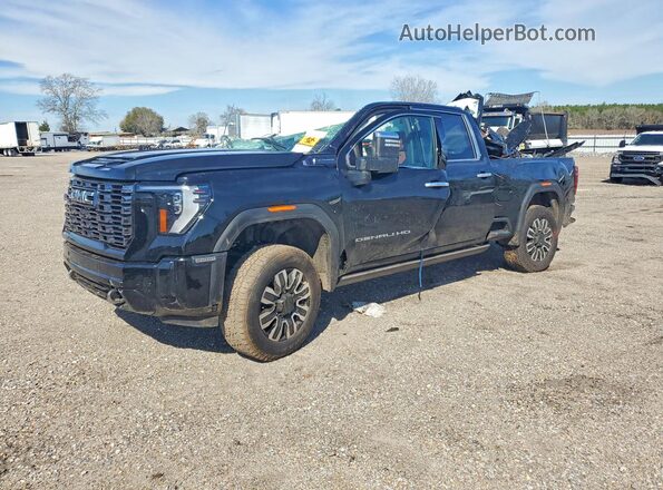 1GT4UXEY7SF326004 2025 GMC SIERRA Черный Передняя левая четверть