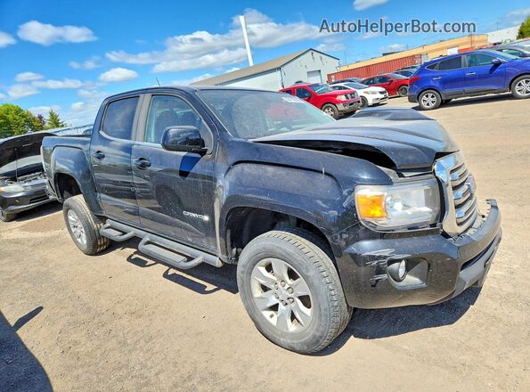 1GTG6CEN6H1250920 2017 GMC CANYON Black Przód prawy