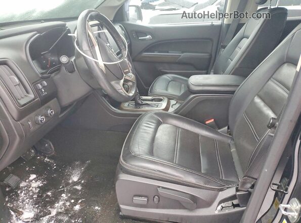 1GTG6EEN7H1150613 2017 GMC CANYON Черный Вид салона спереди