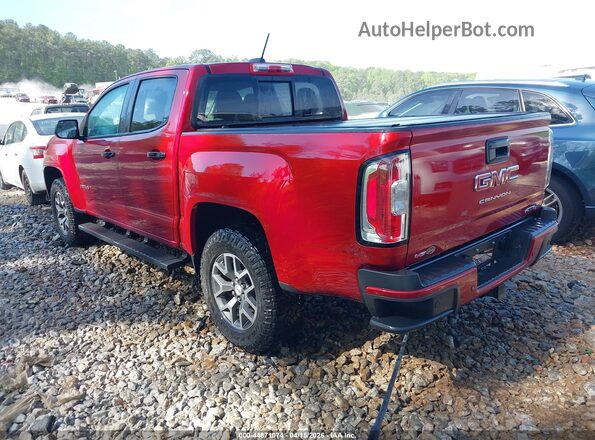1GTG6FENXM1156096 2021 GMC CANYON Red Задня ліва чверть