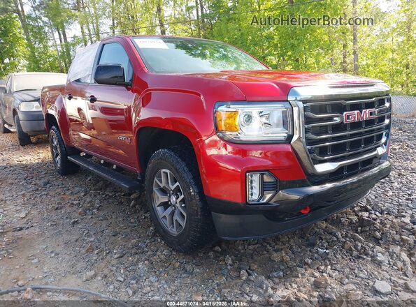 1GTG6FENXM1156096 2021 GMC CANYON Red Передня права чверть