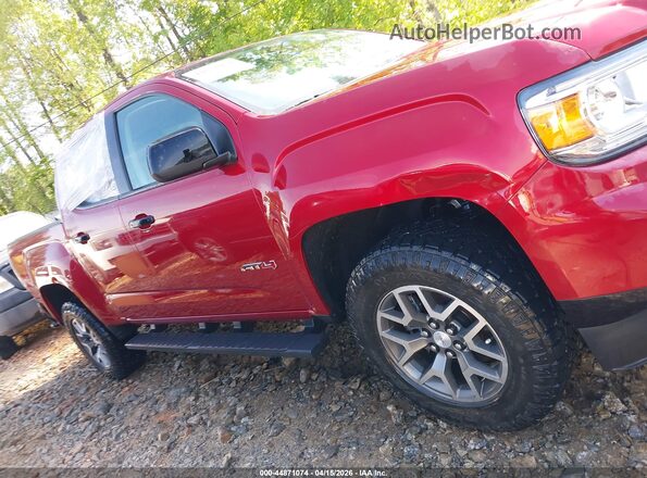 1GTG6FENXM1156096 2021 GMC CANYON Red Вид задньої частини салону