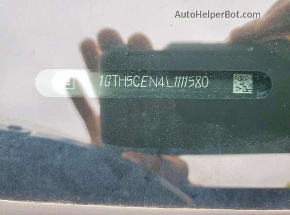 1GTH5CEN4L1111580 2020 GMC CANYON Черный Вид подкапотного пространства