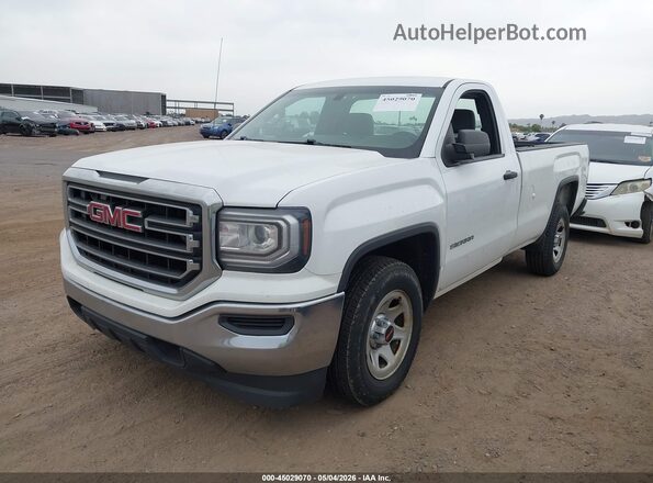 1GTN1LEC9GZ903034 2016 GMC SIERRA Белый Передняя левая четверть
