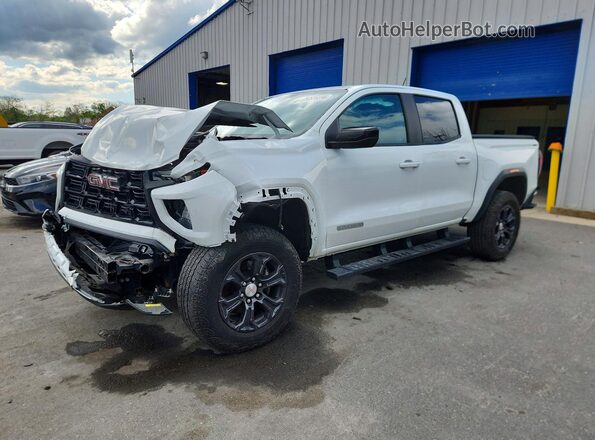 1GTP6BEK2P1251545 2023 GMC CANYON White წინა მარცხენა ხედი სამი მეოთხედიდან