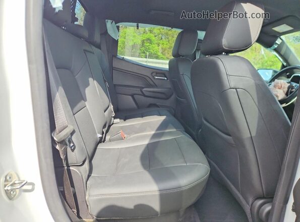 1GTP6BEK2P1251545 2023 GMC CANYON White უკანა სავარძლების ხედი