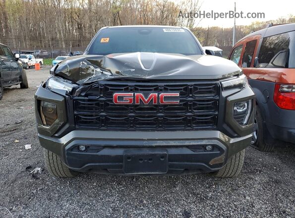 1GTP6BEKXR1152068 2024 GMC CANYON Зеленый Вид спереди
