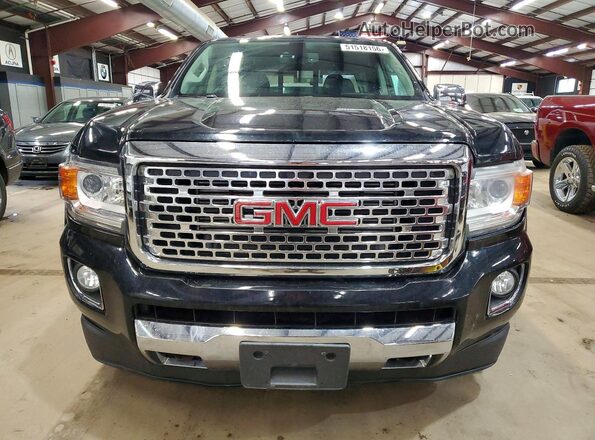 1GTP6EE19J1203749 2018 GMC CANYON Черный Вид спереди