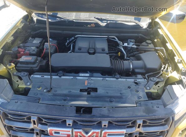 1GTP6EEK9P1265475 2023 GMC CANYON Yellow Շարժիչի բաժամունքի տեսք