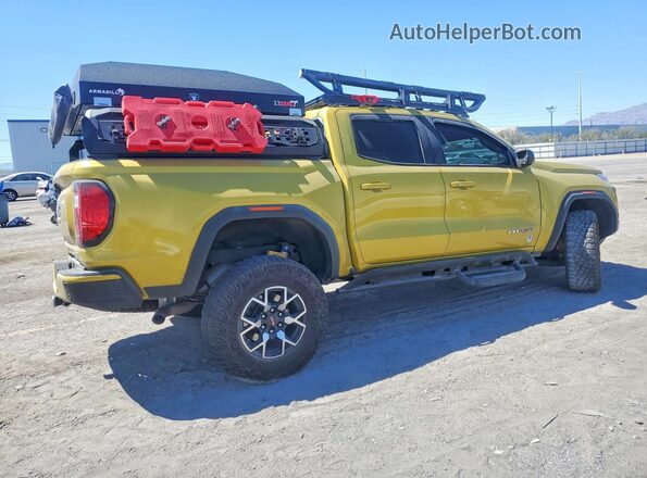 1GTP6EEK9P1265475 2023 GMC CANYON Yellow Հետևի աջ
