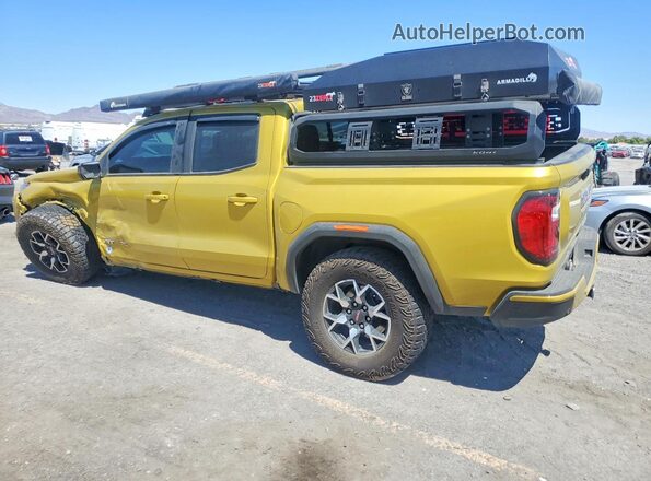 1GTP6EEK9P1265475 2023 GMC CANYON Yellow Հետևի ձախ
