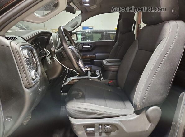 1GTP9CEK7LZ254482 2020 GMC SIERRA Black Вид салону спереду