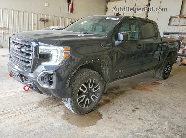 1GTP9EED2MZ383468 2021 GMC SIERRA Черный Передняя левая четверть
