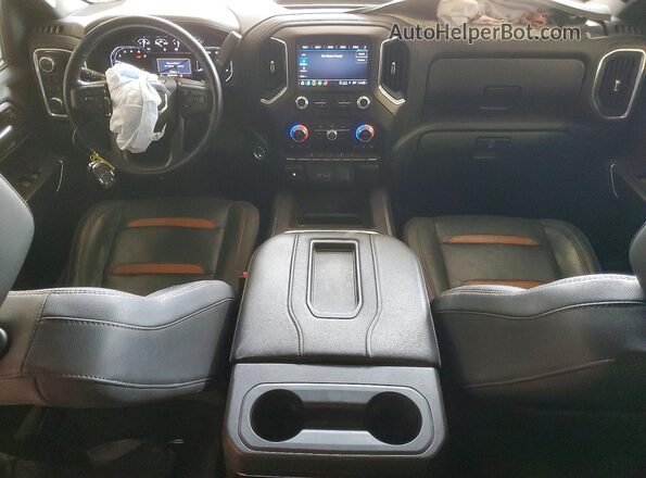 1GTP9EED2MZ383468 2021 GMC SIERRA Черный Вид панели приборов