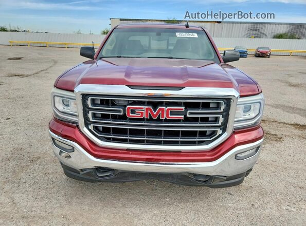 1GTR1MEC2GZ301437 2016 GMC SIERRA Maroon Vista frontal