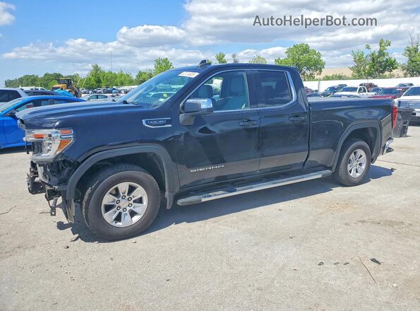 1GTR8BED8KZ299064 2019 GMC SIERRA Черный Передняя левая четверть
