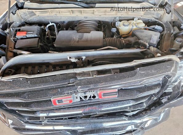 1GTR8CEDXMZ172941 2021 GMC SIERRA Черный Вид задней части салона