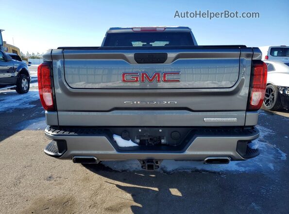 1GTR9CED2MZ329990 2021 GMC SIERRA Серебряный Вид сзади