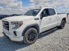 2021 Gmc Sierra K1500 Elevation White vin: 1GTR9CED4MZ406438